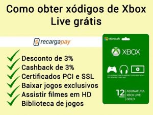 Como obter códigos de Xbox Live grátis