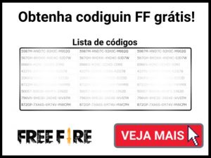Free Fire - Códigos Dezembro 2021 - Obtém itens e recompensas grátis