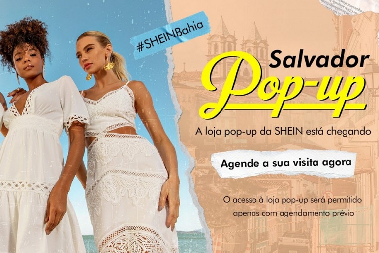 SHEIN inaugura primeira loja pop-up de 2023 em Salvador